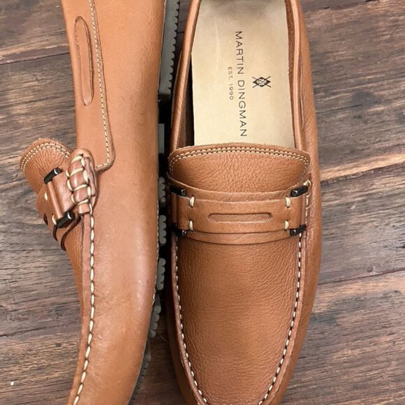 Men\'s Martin Dingman Driving Moc Loafer~ Tan, Size 8.5 main image 6